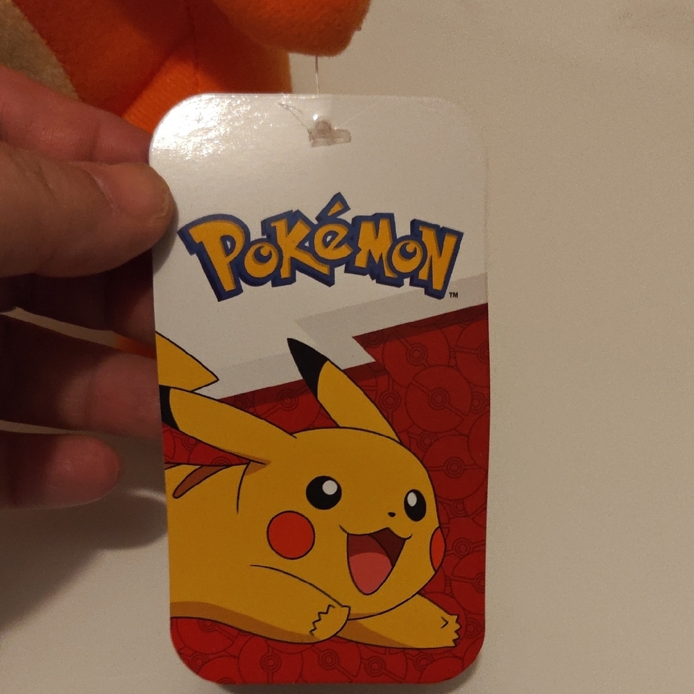 Pokemon Plush Set - Green Bulbasaur and Orange Charmander - Picture 3 of 6